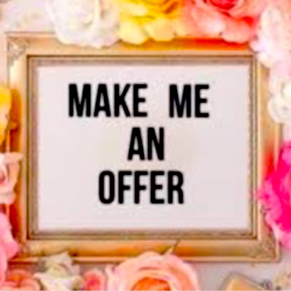 Make me an offer!